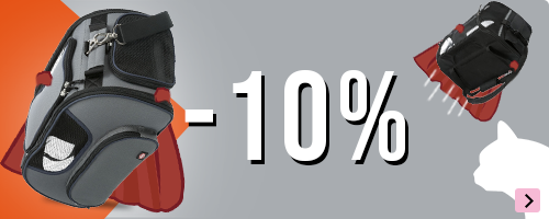 10% korting op reisartikelen voor uw kat